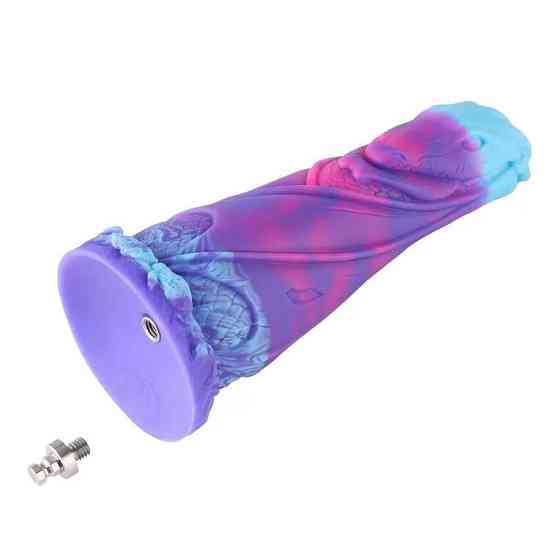 Фалоімітатор для секс-машин Hismith 7.48″ Silicone Dildo HSA139 Monster Series, система KlicLok Sex Aura Київ