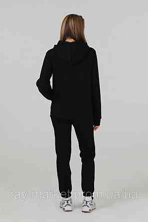 Костюм худі та штани Ray Basic жіночий утеплений чорний (U0801W-Black) Київ