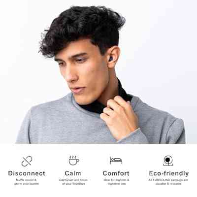 Акустичні беруші FUNSOUND — професійний захист слуху та комфортний сон Луцьк