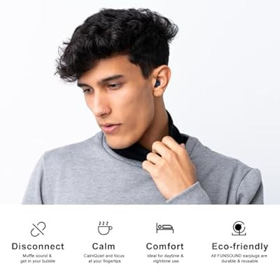 Акустичні беруші FUNSOUND — професійний захист слуху та комфортний сон Луцьк - фото 3