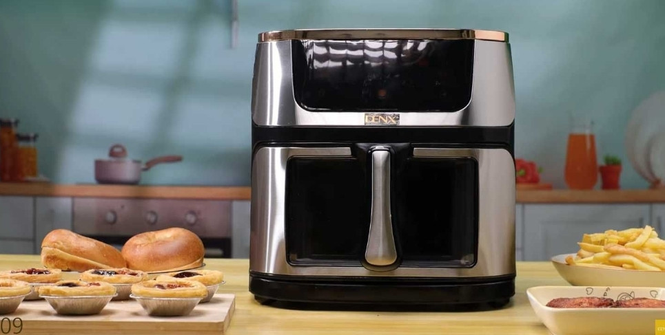 Мультипіч Аерогриль фритюрниця DENX DX3409 8 л 1800 Вт оглядове вікно. Харків - фото 7