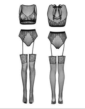Кружевной комплект Fifty Shades of Grey Bra Set one size Sex Aura Киев