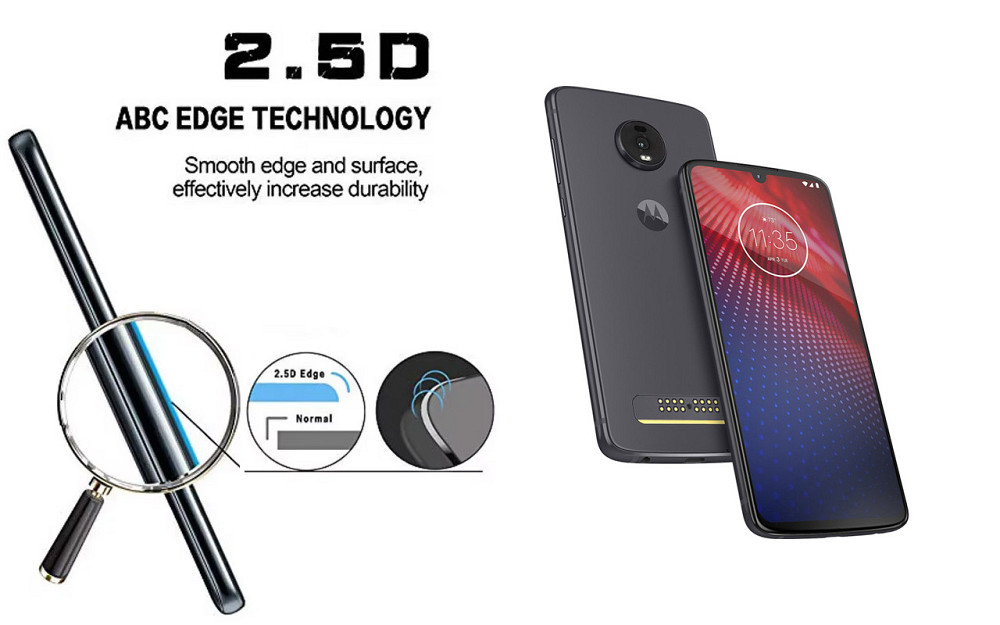 Защитное стекло ArmorGlass для Motorola Moto Z4 – устойчивое к царапинам и ударам Киев - изображение 2