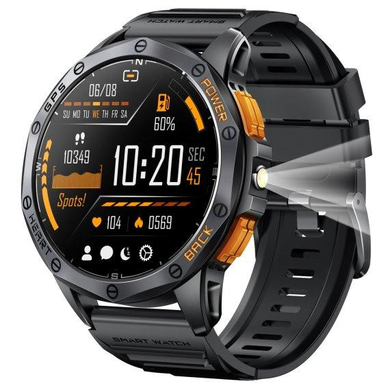 Умные смарт часы Smart GPS Max с компасом 2 ремешка (Черные) Винница - изображение 1