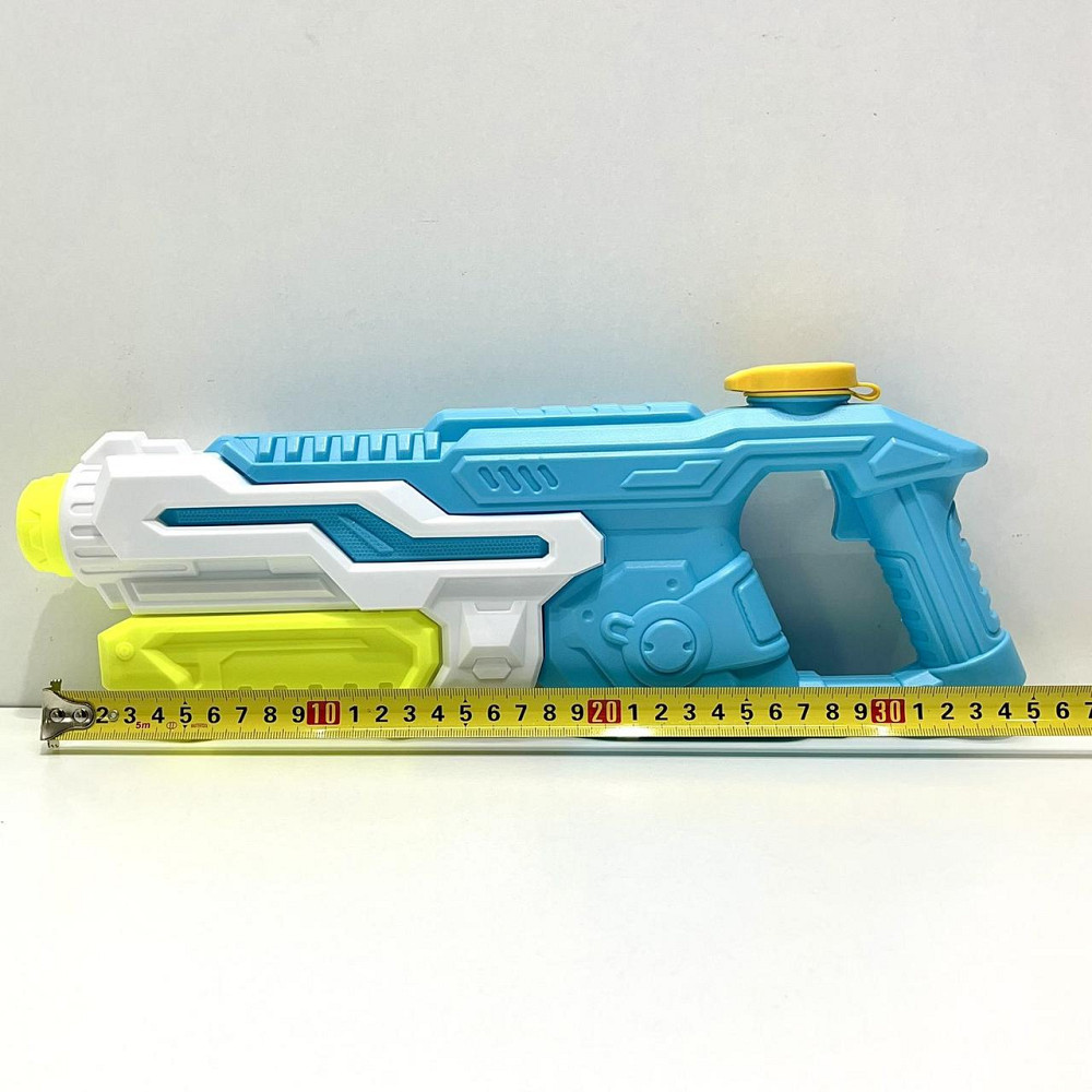 Бластер водяний з помпою 35 см Білий з блакитним (MR 0505) Чернигов - изображение 8