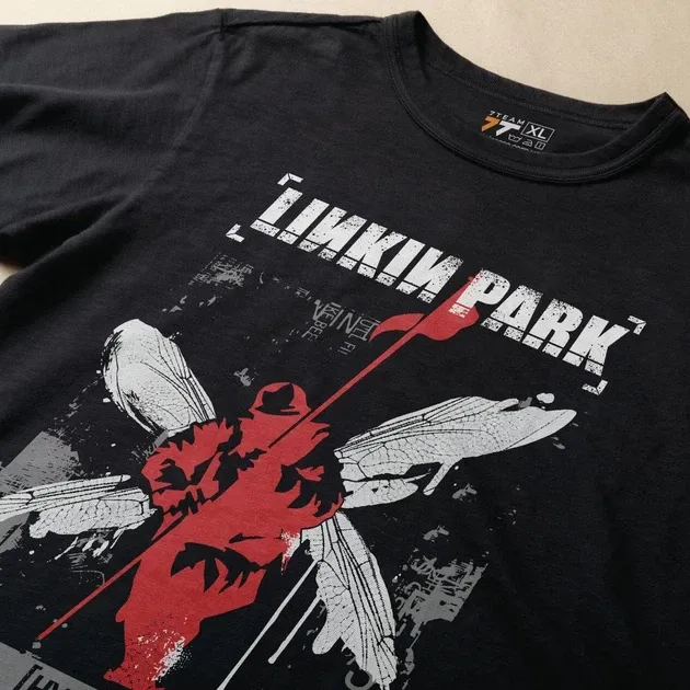 Футболка для подростка мальчика с принтом Linkin Park Hybrid Theory Cla140140ic Размер 160 Anime11059 Днепр - изображение 3