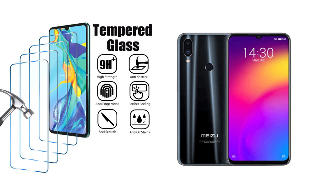 Защитное стекло ArmorGlass для Meizu Note 9 – устойчивое к царапинам и ударам Киев - изображение 1