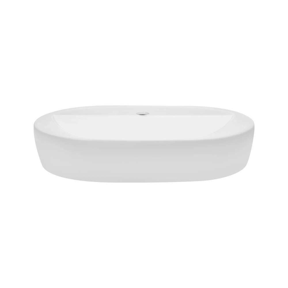 Раковина накладна Mixxus Premium ELLIPSE-0204 600х380х115mm з отвором під змішувач (MP6679) ( 10241 ) Харьков - изображение 5
