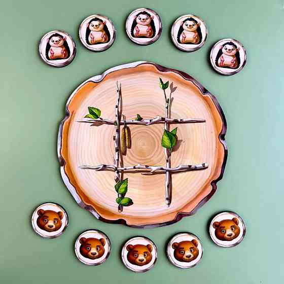 Деревянная настольная игра 