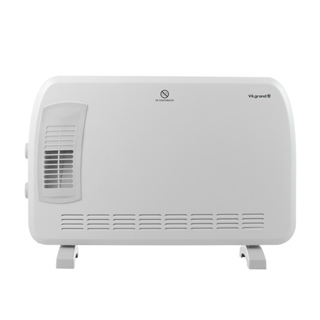 Конвектор электрический обогреватель ViLgrand VCH7133TR 2 кВт TURBO ускоренный обогрев 6 режимов 22м HD-67 Львов - изображение 3