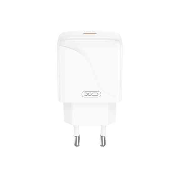Мережевий зарядний пристрій XO L141 Single USB-C 20W + Type-C кабель білий Львів