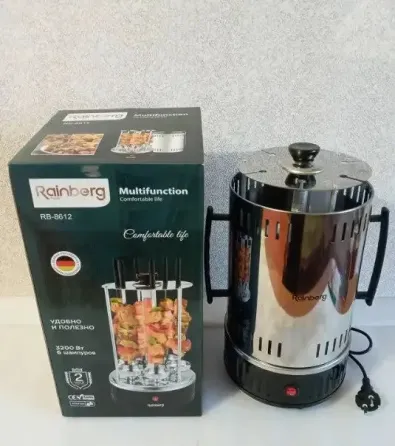 Электрошашлычница Domotec Bbq шашлычница Domotecg MS-7781 1000W Коломыя