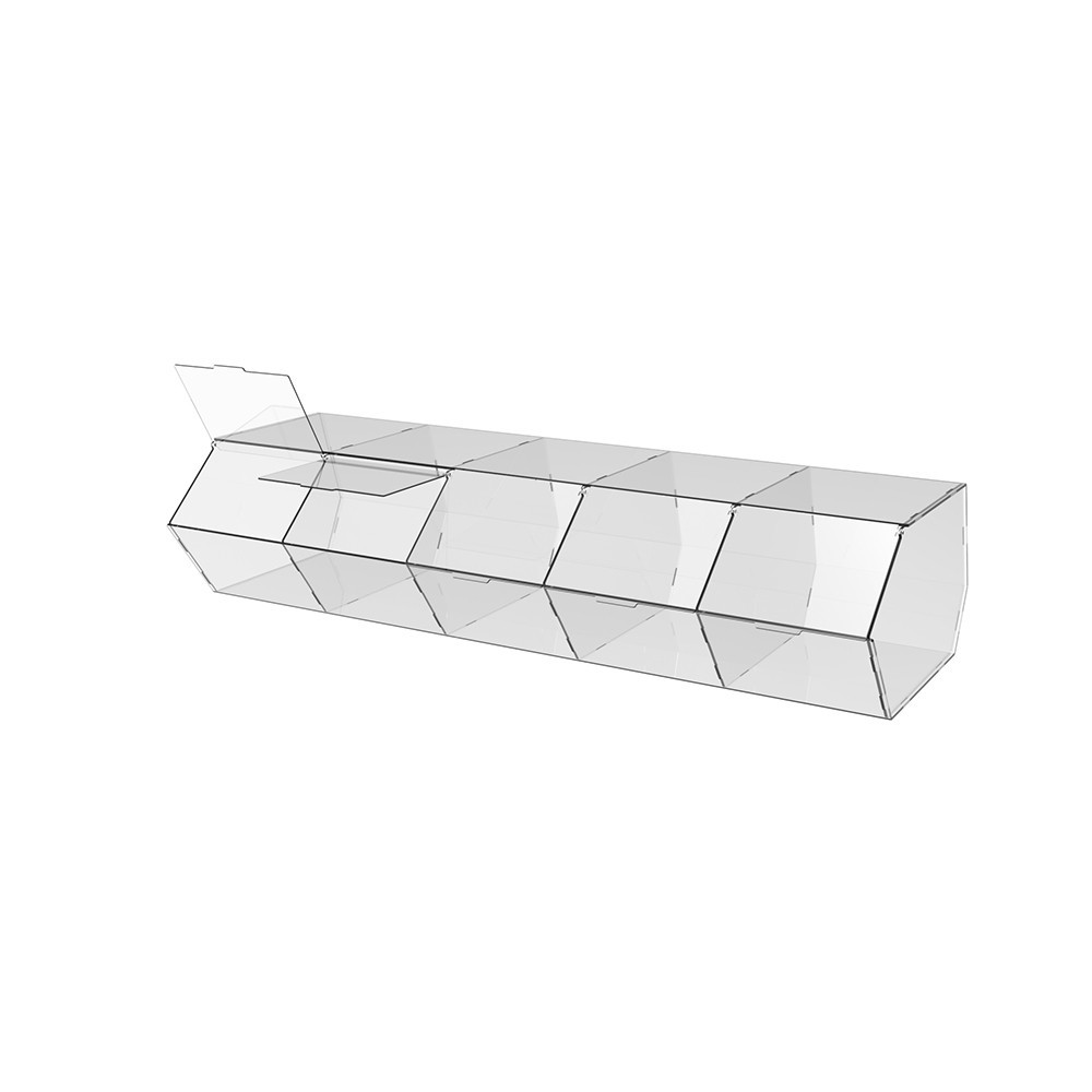 Диспенсер EKOSTAR для мармеладов, снеков, орехов 5 ячеек Киев - изображение 4