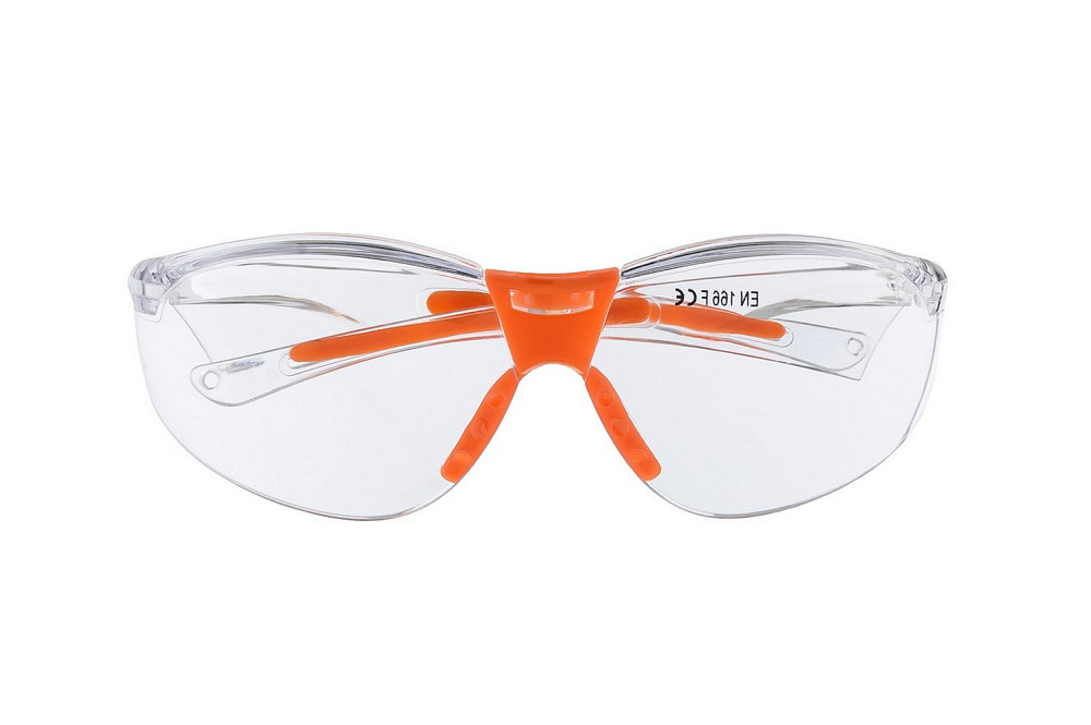 Окуляри відкриті MASTERTOOL лінза ANTI-SCRATCH м'який носоупор протиковзкі дужки l-клас прозорі 82-0059 Коломыя - изображение 9