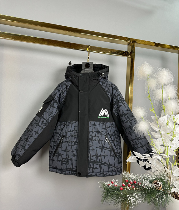 Детская зимняя куртка на мальчика 128 на холофайбере Николаев - изображение 1