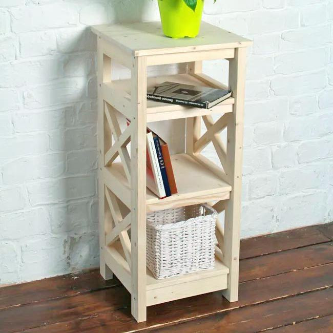 Етажерка для ванної "Грания 3" бланже Миколаїв - фото 1