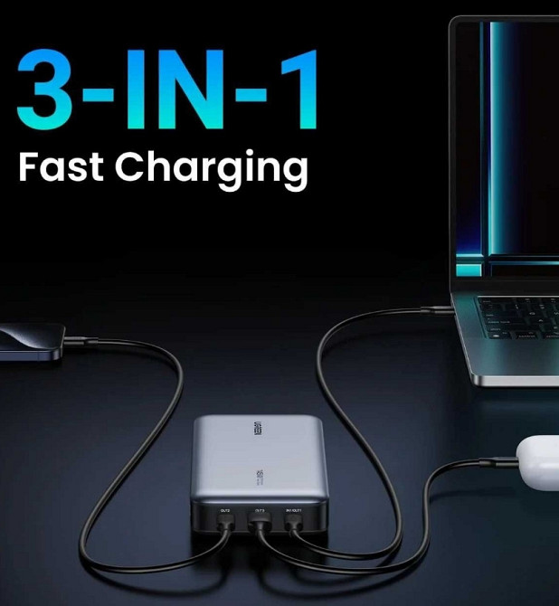 Повербанк Ugreen Nexode 25000mAh 145W (PB205) Харків - фото 6