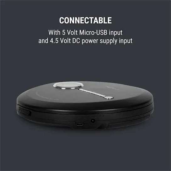 Портативний CD-програвач OneConcept CDC 100 MP3-CD РК-дисплей Німеччина Дніпро - фото 4