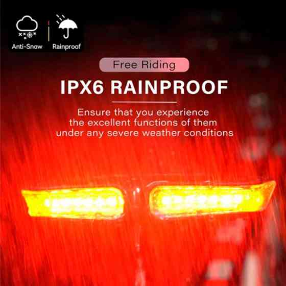 Велоліхтар на багажник, Ліхтар для нічної їзди, Відбивач світла на велосипед, Задній стоп велосипед TR-92 Львів