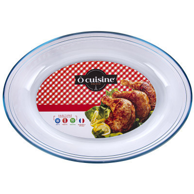 Форма для випікання O Cuisine овальна 30 х 21 х 6 см 2л sticker (345BN00/B044) Вінниця - фото 2