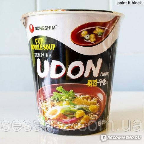 Корейська Локшина швидкого приготування Nongshim Удон у склянці 62g Харків - фото 3