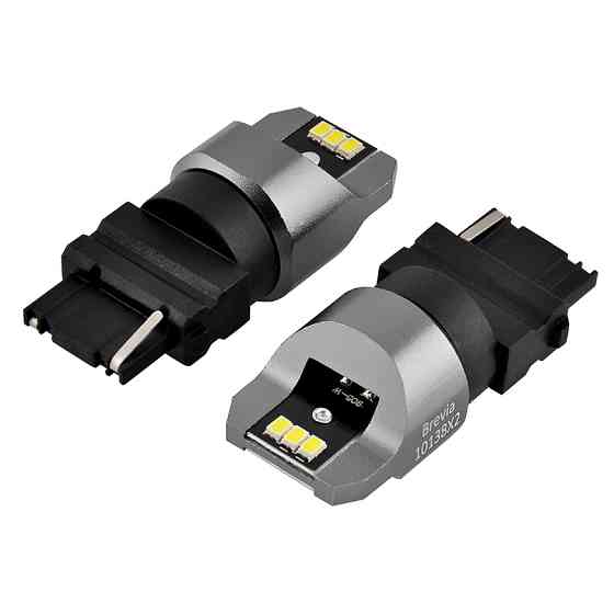 Автолампа Brevia Power LED P27W (3156) 330Lm 6x3020SMD 12/24V CANbus, 2шт Львів