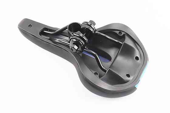 Сидіння MTB 270x140мм, чорно-синє YF-1018 Київ