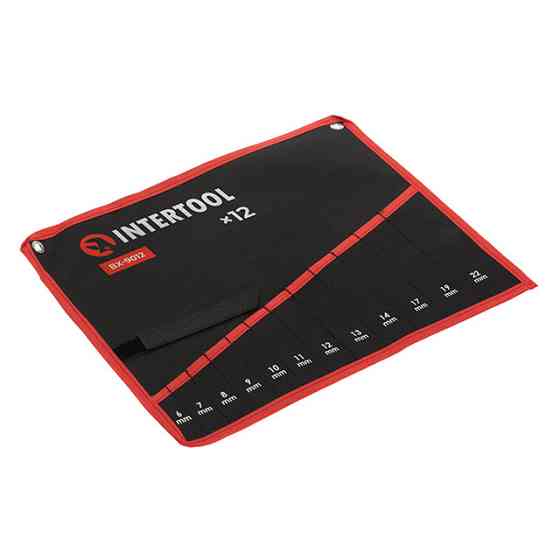 Чохол для гайкових ключів 12 кишень INTERTOOL BX-9012 Київ