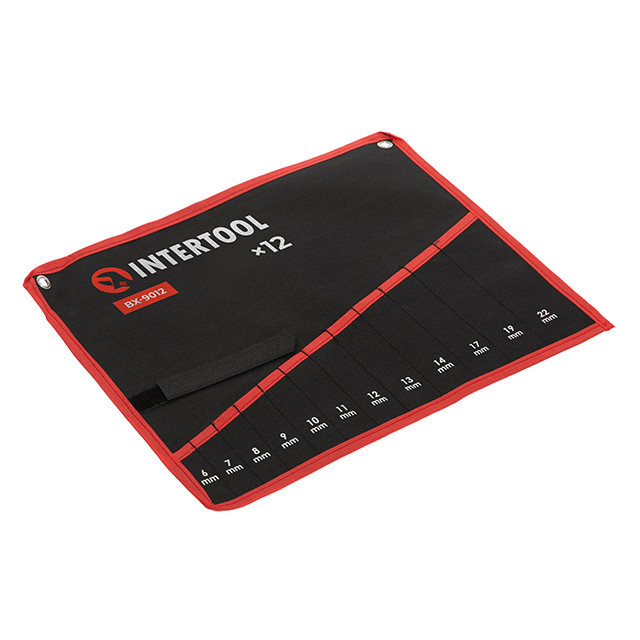 Чохол для гайкових ключів 12 кишень INTERTOOL BX-9012 Київ - фото 3