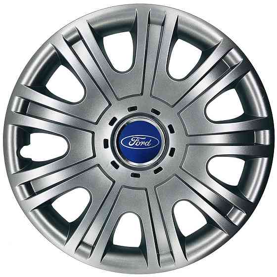 Автомобильные модельные колпаки R15 Ford 319 4шт, SJS, серебряные Киев