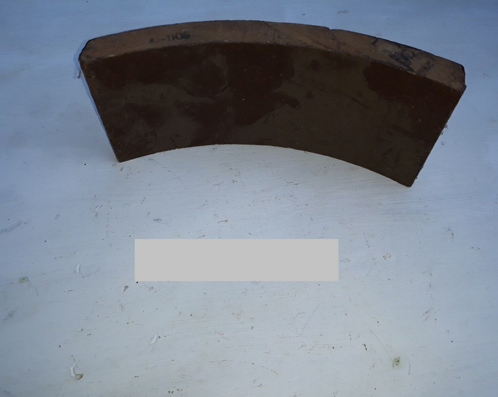 Накладка гальмівна тракторна Т-150, Т-157, Т-158.  Каталожний номер — 125.38102 Харків - фото 1