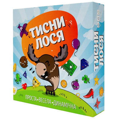 Настільна гра Fun Games Shop Тисни Лося! (укр.) (FGS43) Вінниця - фото 1