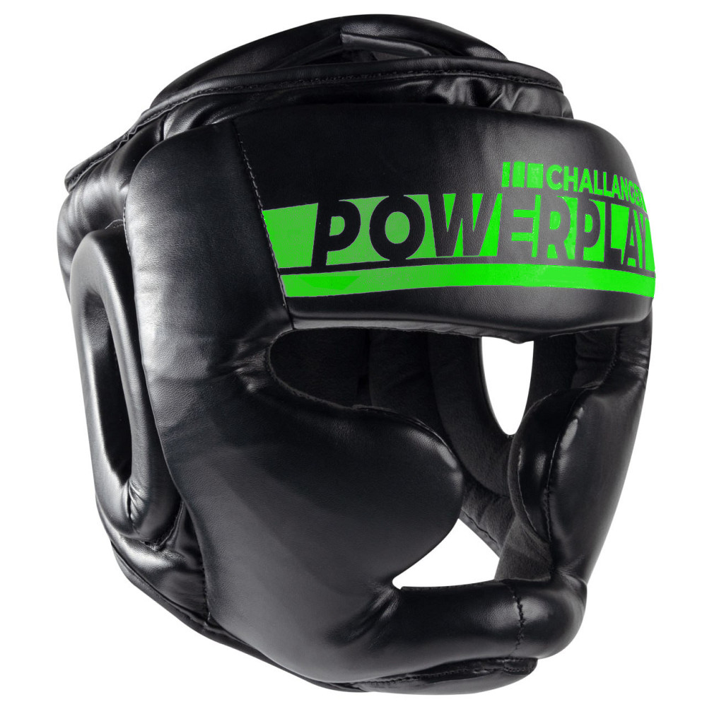 Шолом для боксу з повним захистом закритий тренувальний чорний PowerPlay 3048 розмір S Київ - фото 4