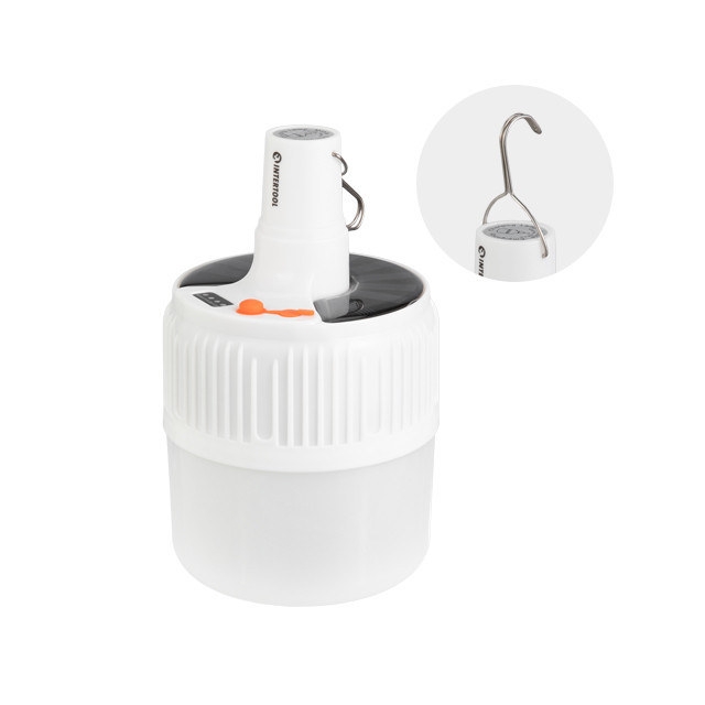 Світильник акумуляторний підвісний 24 SMD, сонячна панель, індикатор заряду INTERTOOL LB-0109 Київ - фото 1