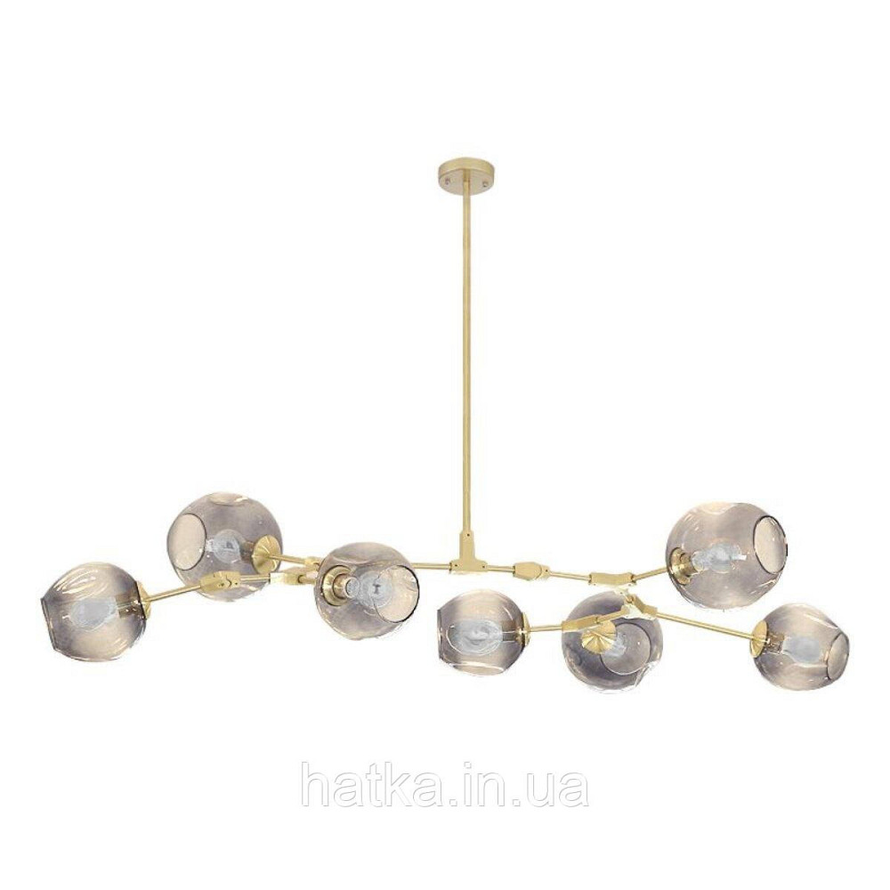 Люстра сучасна для вітальні 19662-7 на 7 плафонів Київ - фото 2