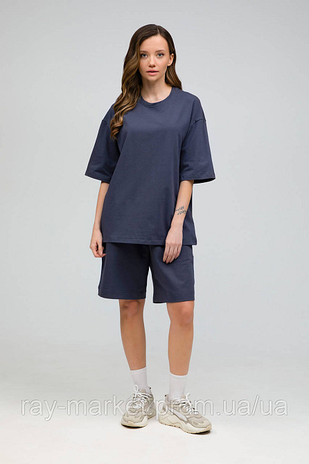 Шорти базові RAY BASIC темно-сірі жіночі (U0701W-Dark Grey) S Київ - фото 5