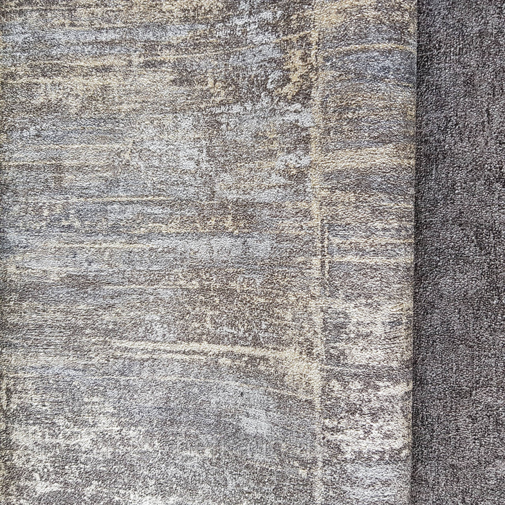 Шпалери вінілові на флізелін Rasch Linares 0.53х10 смуги ефект потертості чорні сірі 617641 Київ - фото 2