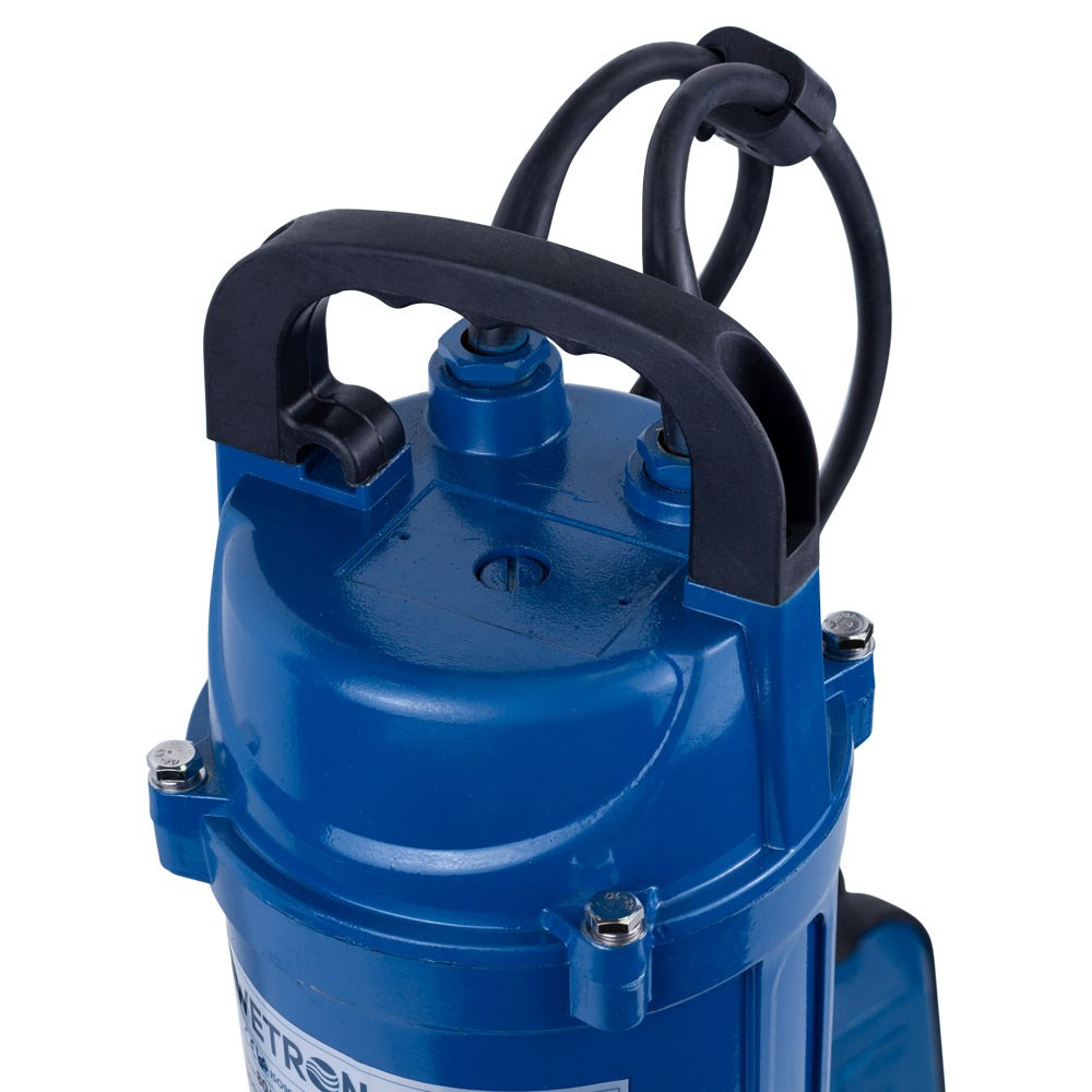 Wetron Насос дренажный 0.75кВт Hmax 32м Qmax 80л/мин WETRON QDX1.5w-32-0.75F (773198) Київ - фото 5