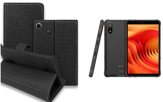 Книга-трансформер для планшета Ulefone Armor Pad Lite, цвет Black Krokodil Black Киев