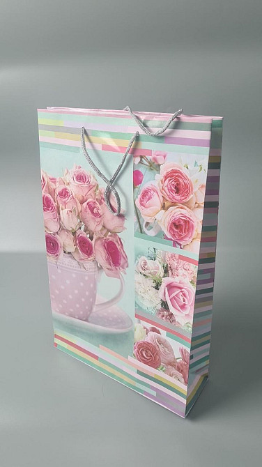 Большой бумажный пакет вертикальный  25/37/8(артBV-170) (12 шт) Харків - фото 1