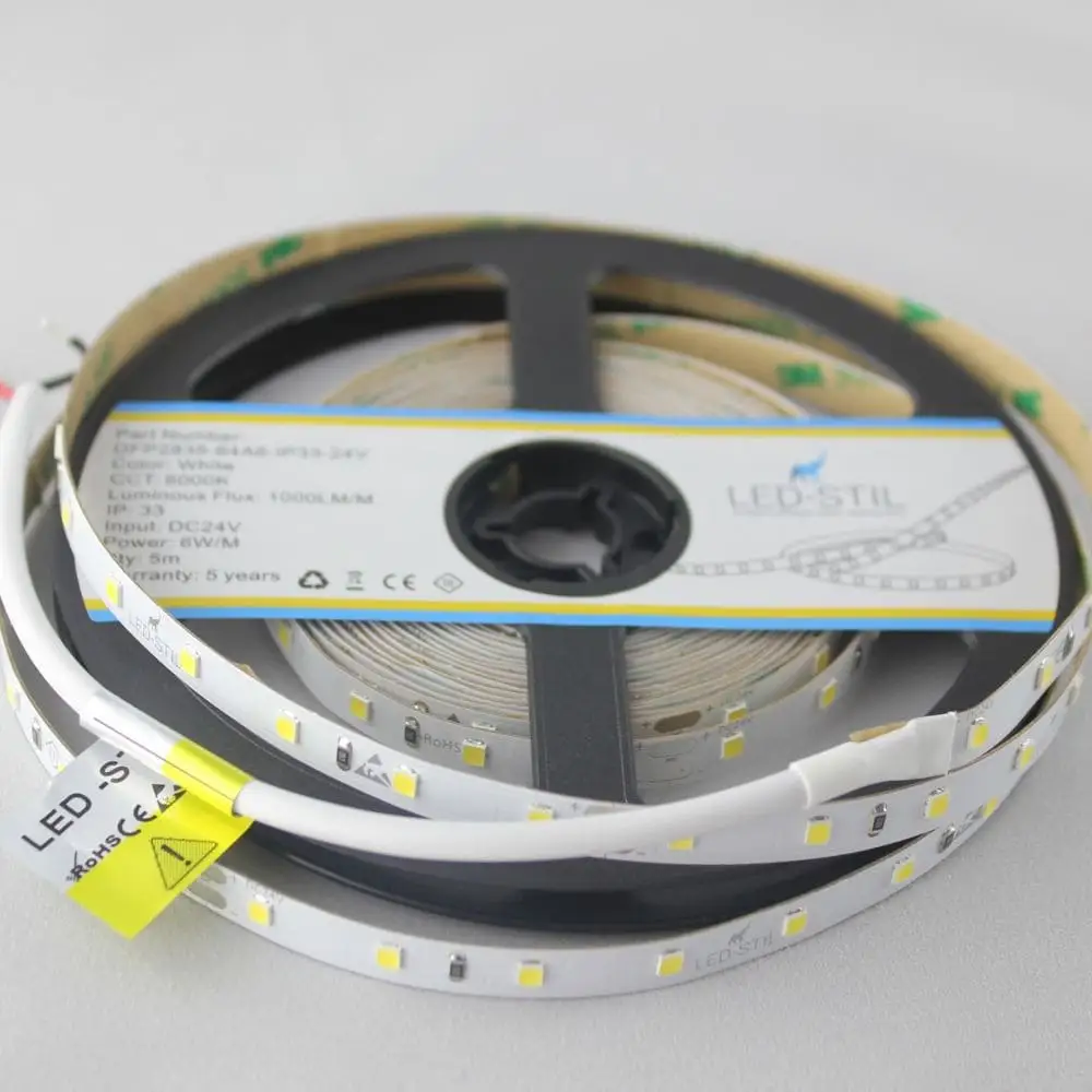 LED-STIL LED стрічка LED-STIL 6000K, 6 W, 2835, 64 шт, IP33, 24V, 1000LM Коломия - фото 6