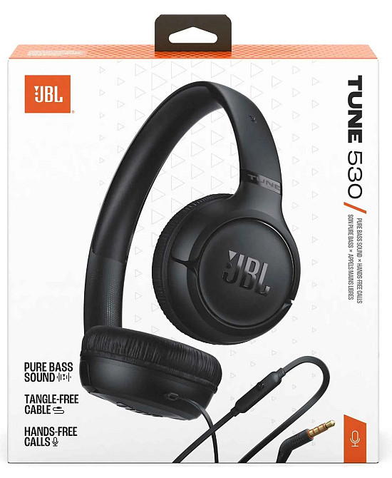 Гарнітура JBL TUNE 530 Black (JBLT530BLK) (7225516) Київ - фото 10