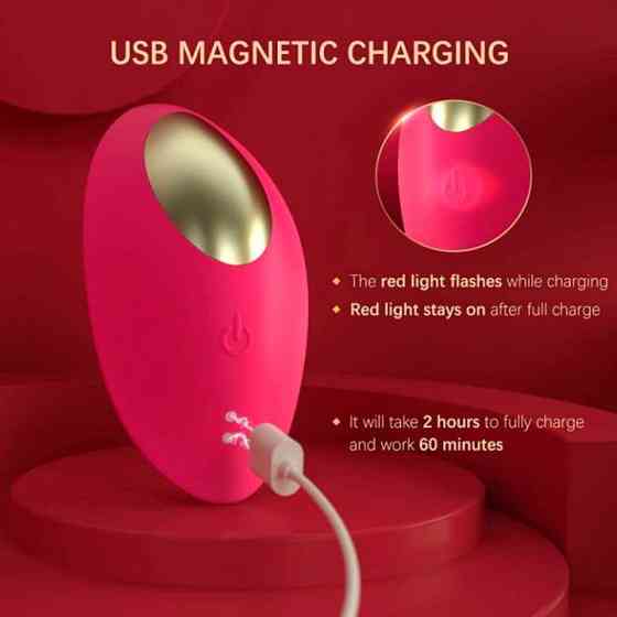 Смарт вакуумний стимулятор у трусики JOS Pimpit (5+10 режимів) - Рожевий - Смарт вібратори Вінниця