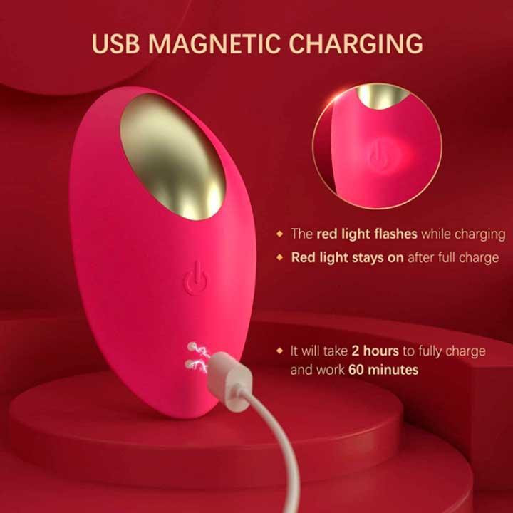 Смарт вакуумний стимулятор у трусики JOS Pimpit (5+10 режимів) - Рожевий - Смарт вібратори Вінниця - фото 4