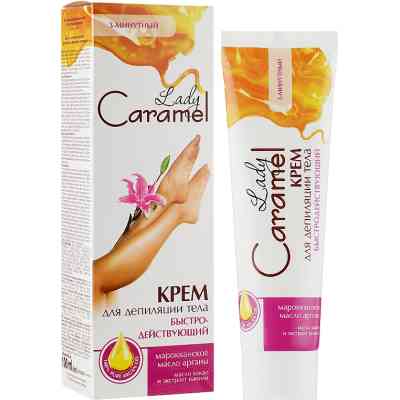 Крем для депиляции Caramel Быстродействующий 3-х минутный для тела 100 мл (4823015920288) Винница