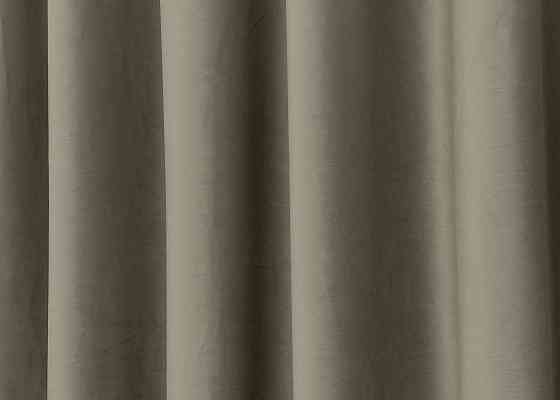 Шторная ткань бархат высота 3м цвет капучино 1656ш Киев