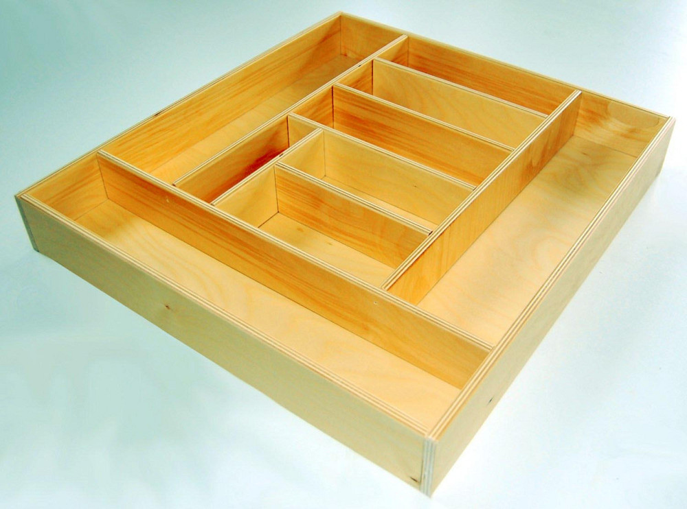 Лоток для столових приладів "Інфусьон 45х50" ваніль Миколаїв - фото 1