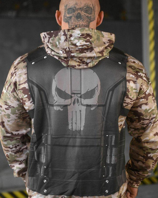 Худи Punisher armor НП4964 Одесса - изображение 4