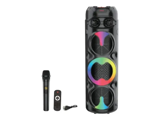 Портативна Bluetooth колонка ZQS-8309 з мікрофоном і пультом ДК, USB/TF/FM, LED підсвітка, акумулятор Одеса