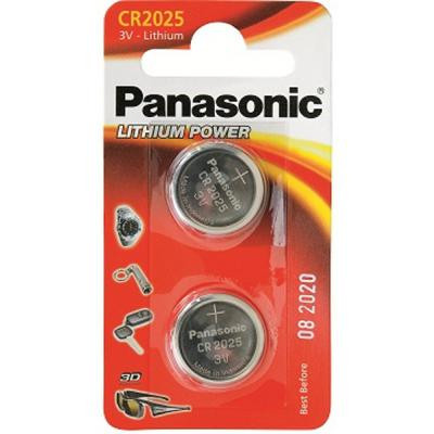 Батарейка Panasonic CR 2025 * 2 LITHIUM (CR-2025EL/2B) Вінниця - фото 1